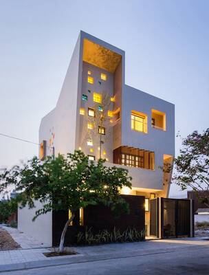 Example of house in prairie school style