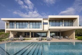 Prairie school style of housr