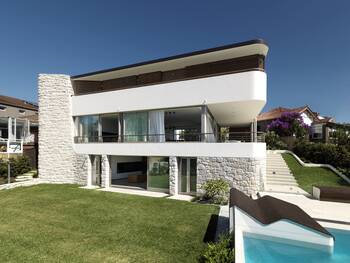 Facade decoration in barnhouse style