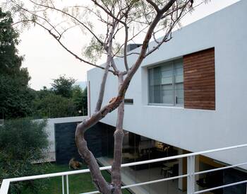 House finish in Chalet style