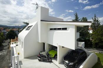 Details of house in Deauville style