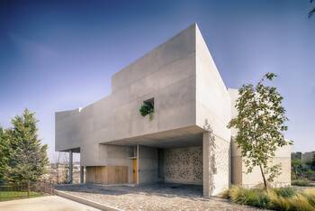 House finish in Chalet style