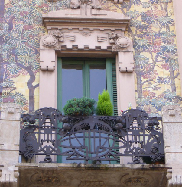 Balcony in Milan