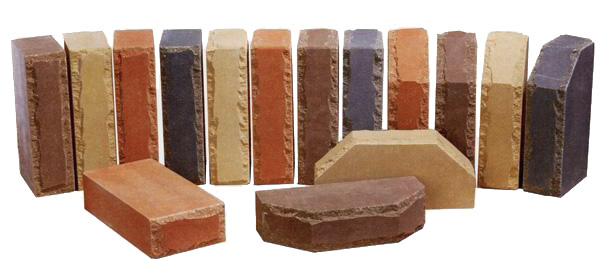 Highly pressed bricks