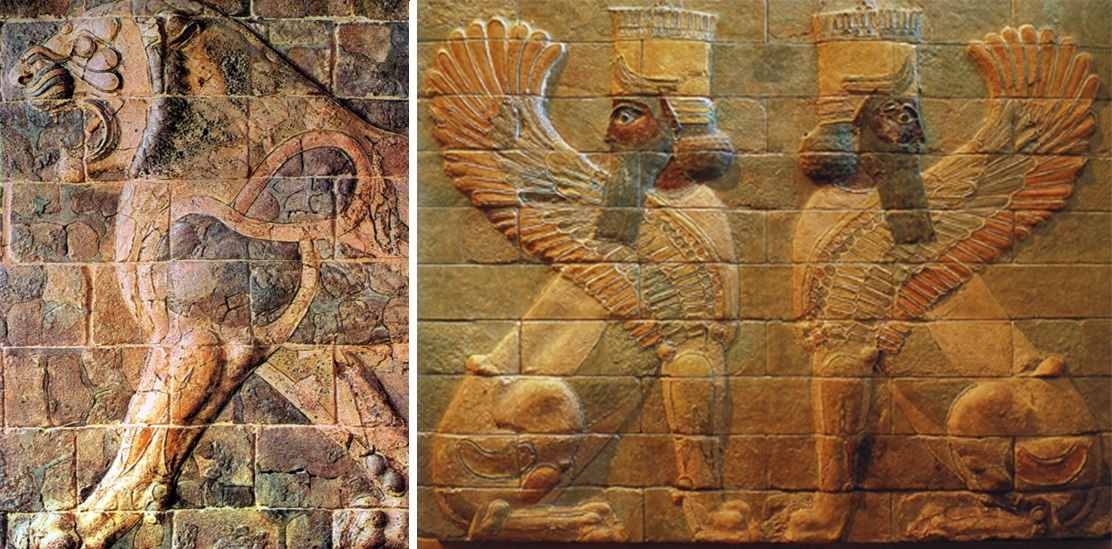 Assyrian reliefs