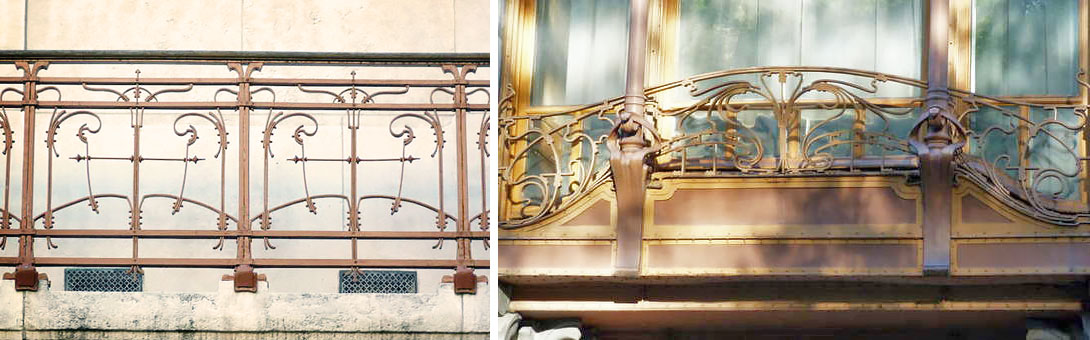 Art Nouveau fences