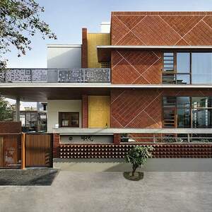 Brick indian house