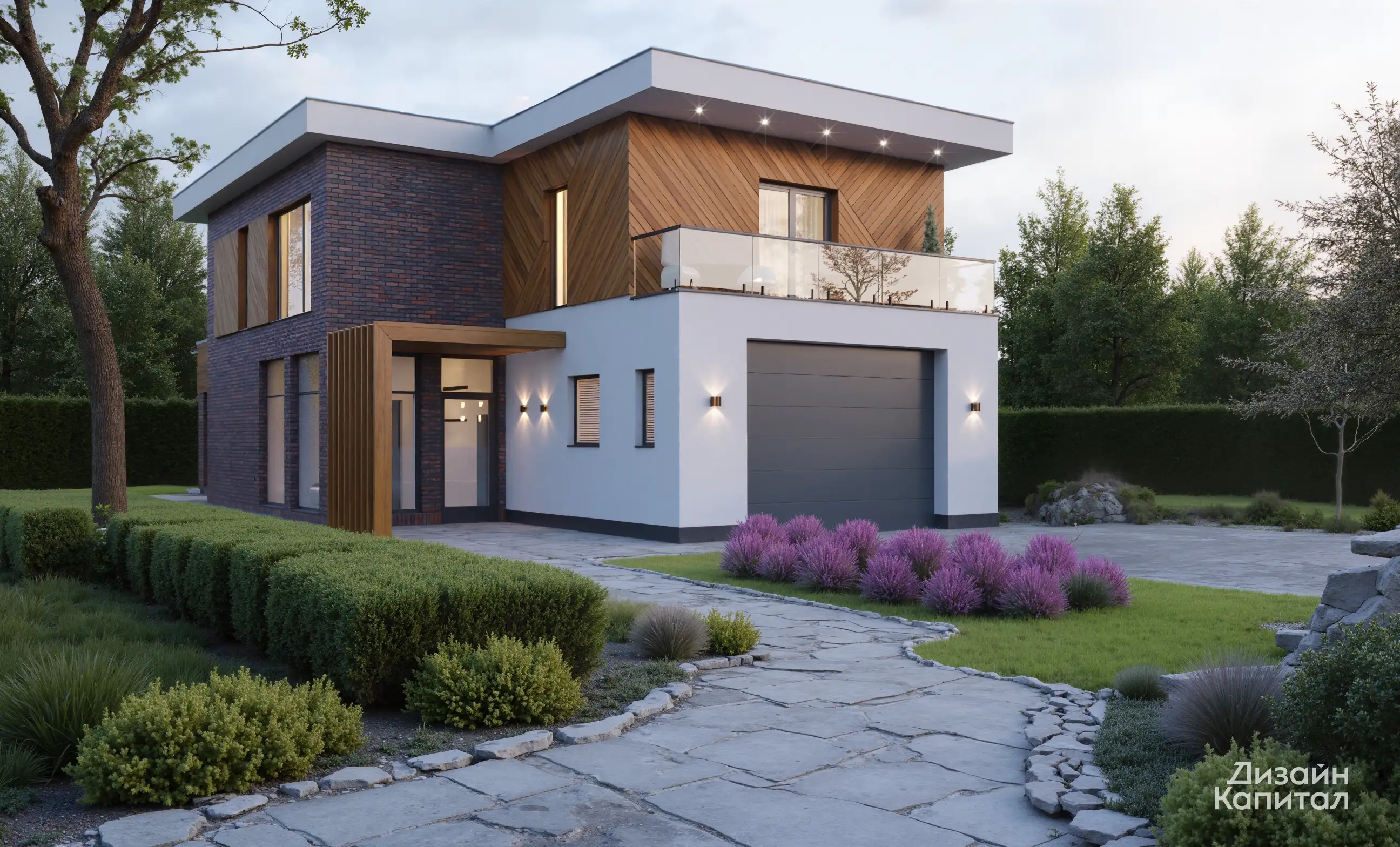Contemporary Style Facade