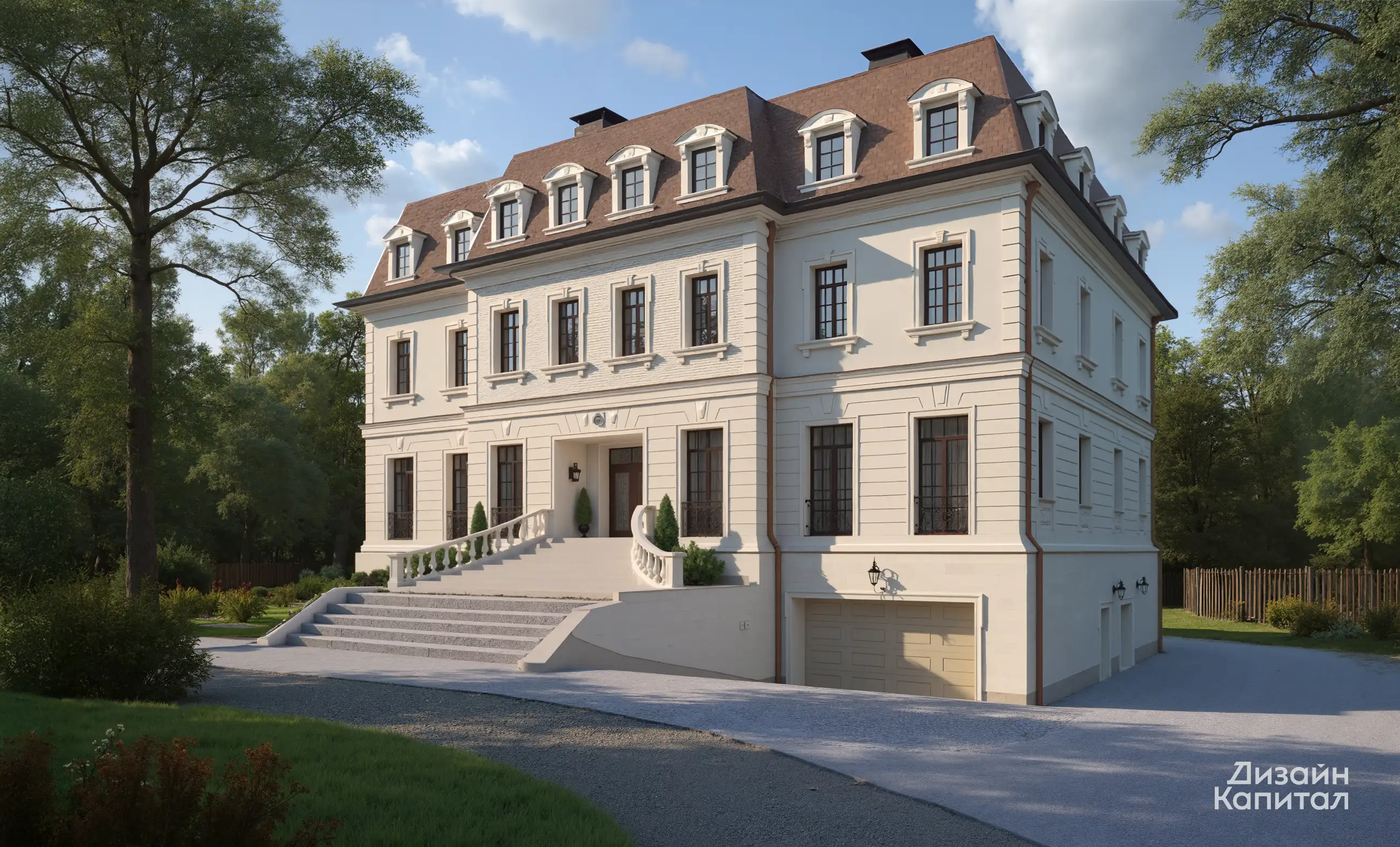 A large private house in the Empire style