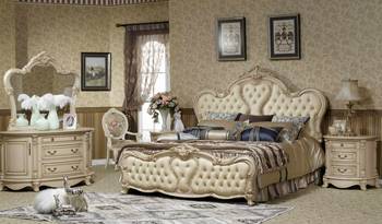 Luxurious Neo-Rococo Bedroom: Elegance in Every Detail