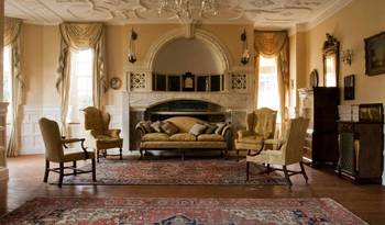 Classical Elegance: Harmony and Luxury in Country House Living Room Interior