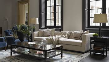 Elegant Modern Classic: Neutral Palette with Contrasting Accents