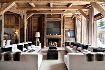  example in private house in Chalet style.