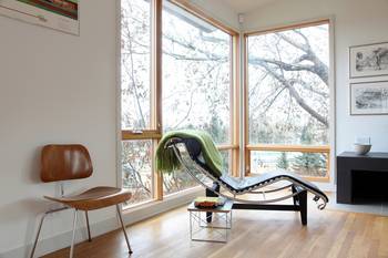 Veranda in cottage.