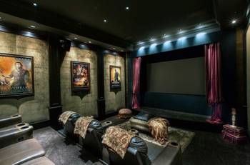 Theater example in house in empire style.