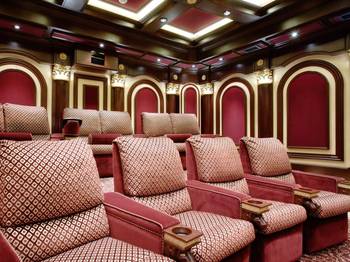 Theater in country house in empire style.