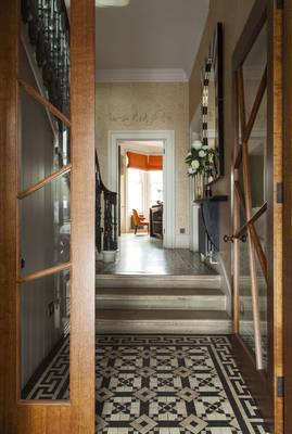 Art Deco style in country house.