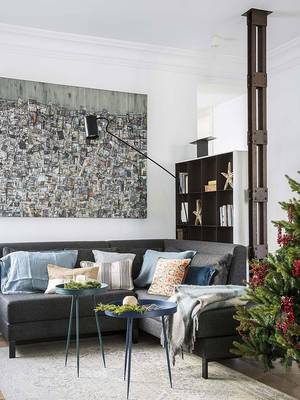 Scandinavian Minimalism with Industrial Accents: Harmony of Contrasts in a Country House