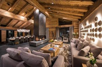  example in private house in Chalet style.