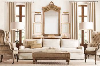 French Provincial Chic: Harmony of Neutral Tones and Classical Forms
