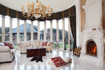 Empire style in private house.