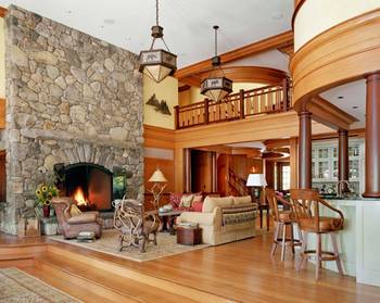  design in house in Chalet style.
