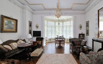 Beautiful example of  in private house in empire style.