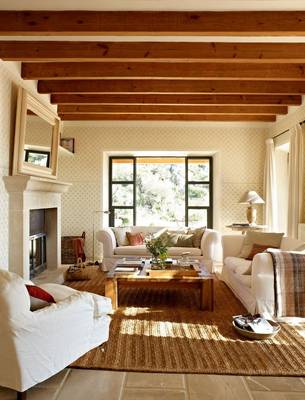  design in private house in Craftsman style.