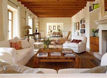  design in private house in Craftsman style.