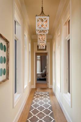 Photo of hallway in private house in renaissance style.