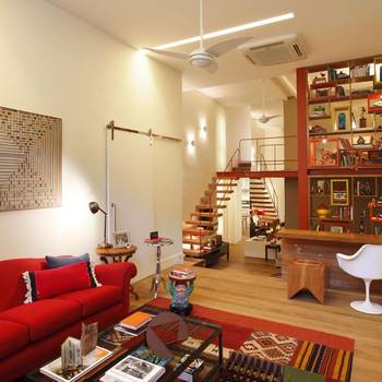 Ethnic style in private house.