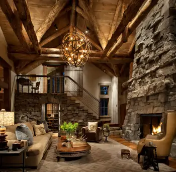 Mountain Chalet: A Harmony of Rustic Luxury and Modern Comfort